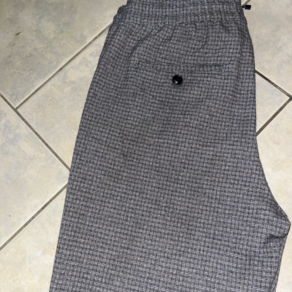 Zara Tweed Pattern Drawstring Pant